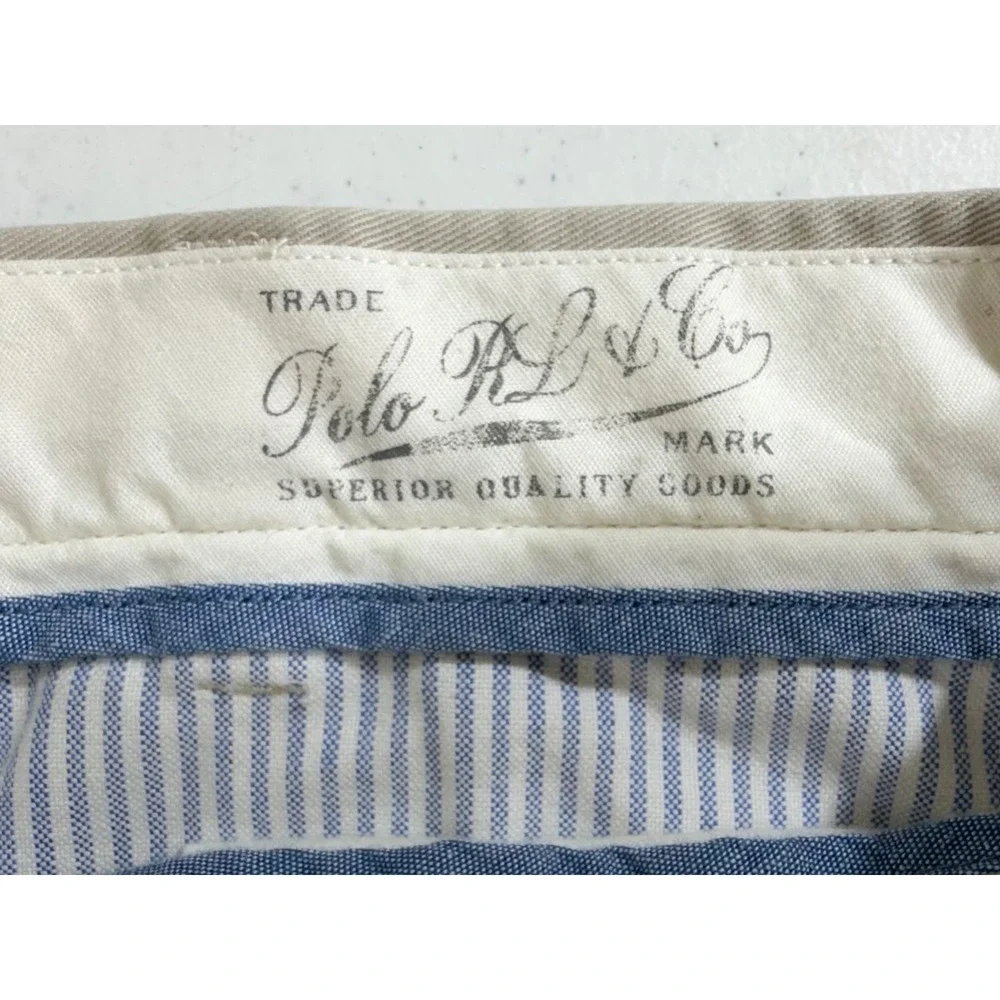 Polo Ralph Lauren‎ Classic Fit Chino Pants 48x32 (46x31.5) Beige Business Office